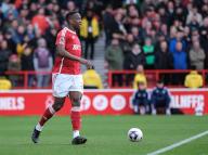 28th April 2024; The City Ground, Nottingham, England; Premier League Football, Nottingham Forest versus Manchester City; Willy Boly of Nottingham Forest runs with the