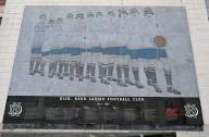 29th April 2024; Deepdale, Preston, England; EFL Championship Football, Preston North End versus Leicester City; artwork on the eternal stadium wall for the womenâs football