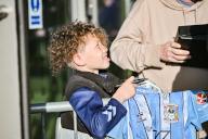 30th April 2024; Coventry Building Society Arena, Coventry, England; EFL Championship, Coventry City versus Ipswich Town; A young Coventry fan waits for the