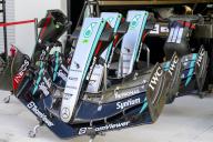2nd May 2024; Miami International Autodrome, Miami, Florida, USA; Formula 1 Crypto.com Miami Grand Prix 2024; Arrival and Inspection Day; Spare nose cones for the number 44 Mercedes-AMG PETRONAS car of Lewis Hamilton are staged outside of the garage