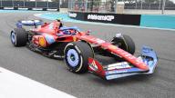 3rd May 2024; Miami International Autodrome, Miami, Florida, USA; Formula 1 Crypto.com Miami Grand Prix 2024; Free Practice Day; Carlos Sainz Jr. of Spain driving the number 55 Scuderia Ferrari on the track during first practice session