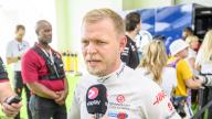 3rd May 2024; Miami International Autodrome, Miami, Florida, USA; Formula 1 Crypto.com Miami Grand Prix 2024; Free Practice Day; MoneyGram Haas driver Kevin Magnussen of Denmark speaks to the media after the Sprint qualifying session