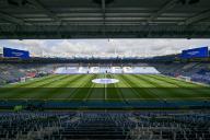 4th May 2024; King Power Stadium, Leicester, England; EFL Championship Football, Leicester City versus Blackburn Rovers; Panoramic view of the stadium before fans