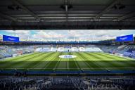 4th May 2024; King Power Stadium, Leicester, England; EFL Championship Football, Leicester City versus Blackburn Rovers; Panoramic view of the stadium before fans