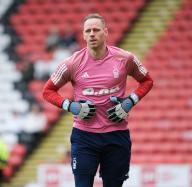 4th May 2024; Bramall Lane, Sheffield, England; Premier League Football, Sheffield United versus Nottingham Forest; Matz Sels of Nottingham Forest during the pre-match warm