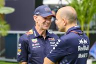 4th May 2024; Miami International Autodrome, Miami, Florida, USA; Formula 1 Crypto.com Miami Grand Prix 2024; Qualifying Day; Red Bull engineer and Chief Technical Officer Adrian Newey in the Team Village