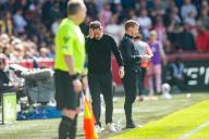 4th May 2024; Gtech Community Stadium, Brentford, London, England; Premier League Football, Brentford versus Fulham; Marco Silva manager of Fulham looks dejected