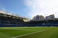 5th May 2024; Stamford Bridge, Chelsea, London, England: Premier League Football, Chelsea versus West Ham United; Pitch is ready inside Stamford