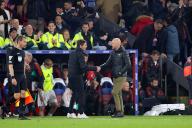 6th May 2024; Selhurst Park, Selhurst, London, England; Premier League Football, Crystal Palace versus Manchester United; Manchester United manager Erik ten Hag shakes hands with Crystal Palace manager Oliver Glasner after the match