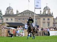 11th May 2024, Badminton Estate, Gloucestershire, England; 2024 MARS Badminton Horse Trials Day 4; Alexander Bragg (GBR) riding QUINDIVA During the Cross Country on Day