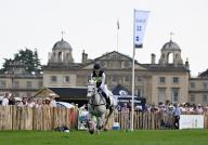 11th May 2024, Badminton Estate, Gloucestershire, England; 2024 MARS Badminton Horse Trials Day 4; Libby Seed (GBR) riding HEARTBREAKER STAR QUALITY During the Cross Country on Day
