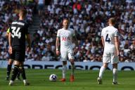 11th May 2024; Tottenham Hotspur Stadium, London, England; Premier League Football, Tottenham Hotspur versus Burnley; James Maddison of Tottenham Hotspur on the ball for a free