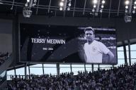 11th May 2024; Tottenham Hotspur Stadium, London, England; Premier League Football, Tottenham Hotspur versus Burnley; Tottenham Hotspur and Burnley starting eleven with a two minute applause for the passing of former Tottenham Hotspur player Terry