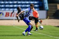 18th May 2024; Dens Park, Dundee, Scotland: Scottish Premiership Football, Dundee versus Kilmarnock; Amadou Bakayoko of Dundee challenges for the ball with Liam Donnelly of Kilmarnock
