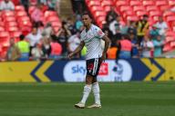 18th May 2024; Wembley Stadium, London, England; EFL League One Play Off Football Final, Bolton Wanderers versus Oxford United; A dejected Josh Dacres-Cogley of Bolton Wanderers after the match