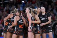 19th May 2024; Ken Rosewall Arena, Sydney, NSW, Australia: Suncorp Super Netball , New South Wales Swifts versus Giants Netball; Giants in the team