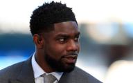 19th May 2024; Etihad Stadium, Manchester, England; Premier League Football, Manchester City versus West Ham United; tv pundit and former Manchester City defender Micah Richards gives a pitch side interview
