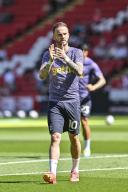 19th May 2024; Bramall Lane, Sheffield, England; Premier League Football, Sheffield United versus Tottenham Hotspur; James Maddison of Spurs applauds the travelling fans before kick