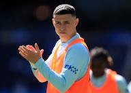 19th May 2024; Etihad Stadium, Manchester, England; Premier League Football, Manchester City versus West Ham United; Phil Foden of Manchester City during the pre match warm