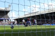 19th May 2024; Selhurst Park, Selhurst, London, England; Premier League Football, Crystal Palace versus Aston Villa; Jean-Philippe Mateta of Crystal Palace scores in the 9th minute for 1-0