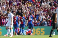 19th May 2024; Selhurst Park, Selhurst, London, England; Premier League Football, Crystal Palace versus Aston Villa; Eberechi Eze of Crystal Palace celebrates his goal in the 69th minute for 5-0