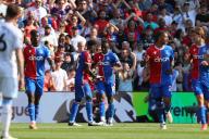 19th May 2024; Selhurst Park, Selhurst, London, England; Premier League Football, Crystal Palace versus Aston Villa; Eberechi Eze of Crystal Palace celebrates his goal in the 54th minute for 3-0