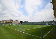 1st June 2024, The Recreation Ground, Bath, Somerset, England; Gallagher Premiership Rugby, Play-Off, Bath versus Sale Sharks; the pitch and stands at The