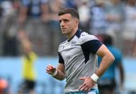 1st June 2024, The Recreation Ground, Bath, Somerset, England; Gallagher Premiership Rugby, Play-Off, Bath versus Sale Sharks; George Ford of Sale Sharks warms