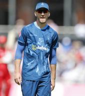 2nd June 2024; Emirates Old Trafford Cricket Ground, Manchester, England; Vitality Blast T20 League Cricket, Lancashire Lightning versus Derbyshire Falcons; Mitch Wagstaff of Derbyshire Falcons