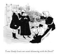 “I saw Goody Lewis not social-distancing with the Devil