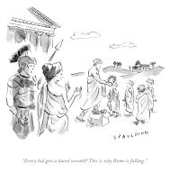 "Every kid gets a laurel wreath? This is why Rome is falling