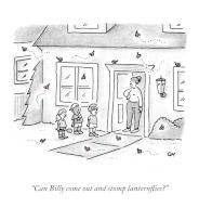 "Can Billy come out and stomp lanternflies