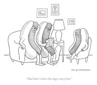 "And that\'s where hot dogs come from