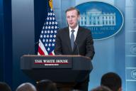 National Security Advisor Jake Sullivan responds to a question from the news media during the daily briefing at the White House in Washington, DC, USA, 13 May 2024. Sullivan briefed and responded to questions about President Bidens Israel policy. Credit: Shawn Thew / Pool via