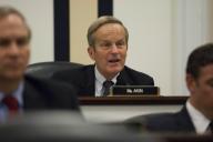 WASHINGTON DC - May 13: House Armed Services Subcommittee on Seapower and Expeditionary Forces ranking member Todd Akin R-Mo. during the markup of the panel