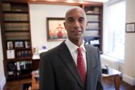 WASHINGTON DC - July 26: Former Washington D.C. Mayor Adrian Fenty special counsel for Klores Perry Mitchell. (Photo by Scott J. Ferrell/Congressional Quarterly)