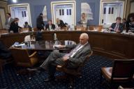 WASHINGTON DC - July 26: House Education and Workforce Chairman John Kline R-Minn. waits for the start of the House Rules meeting to consider HR 2587 the "Protecting Jobs From Government Interference Act." The bill would curb the authority of ...