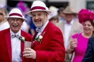 May 4, 2024, Louisville, Ky, USA: Scenes from Kentucky Derby Day at Churchill Downs in Louisville, Kentucky on May 4, 2024. Photo by Scott Serio \/Eclipse Sportswire\/CSM.(Credit Image: Scott Serio\/Cal Sport Media