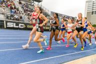 May 11, 2024: Runners compete in the Women