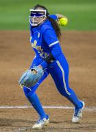 May 11 2024 Palo Alto CA U.S.A. UCLA starting pitcher/relief pitcher Taylor Tinsley (23)delivers the ball during the NCAA Pac 12 Softball Tournament Championship between UCLA Bruins and the Utah Utes. UCLA beat Utah 2-1 at Boyd & Jill Smith Family Stadium Palo Alto Calif. Thurman James / CSM (Credit Image: Â Thurman James/Cal Sport Media