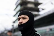 AGUSTIN HUGO CANAPINO (78) of Arrecifes, Argentina suits up on pit road prior to qualifying for the Sonsio Grand Prix at the Indianapolis Motor Speedway in Speedway IN.(Credit Image: Â Grindstone Media Group/Aspinc/Colin Mayr/Cal Sport Media
