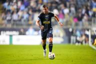 May 15, 2024: Philadelphia Union Defender Kai Wagner (27) controls the ball during the first half of an MLS match against the New York City FC at Subaru Park in Chester, Pennsylvania. Kyle Rodden/CSM (Credit Image: Â Kyle Rodden/Cal Sport Media