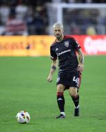 May 15, 2024: D.C. United Midfielder (43) Mateusz Klich passes the ball during an MLS soccer match between the D.C. United and the New York Red Bulls at Audi Field in Washington DC. Justin Cooper/CSM (Credit Image: Â Justin Cooper/Cal Sport Media