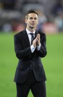 May 15, 2024: D.C. United Head Coach Troy Lesesne during an MLS soccer match between the D.C. United and the New York Red Bulls at Audi Field in Washington DC. Justin Cooper/CSM (Credit Image: Â Justin Cooper/Cal Sport Media