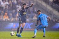 May 15, 2024: Philadelphia Union Midfielder Leon Flach (31) passes the ball during the first half of an MLS match against the New York City FC at Subaru Park in Chester, Pennsylvania. Kyle Rodden/CSM (Credit Image: Â Kyle Rodden/Cal Sport Media