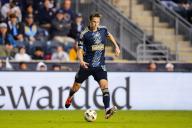 May 15, 2024: Philadelphia Union Defender Jack Elliott (3) passes the ball during the second half of an MLS match against the New York City FC at Subaru Park in Chester, Pennsylvania. Kyle Rodden/CSM (Credit Image: Â Kyle Rodden/Cal Sport Media