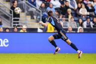 May 15, 2024: Philadelphia Union Defender Jack Elliott (3) chases the ball during the second half of an MLS match against the New York City FC at Subaru Park in Chester, Pennsylvania. Kyle Rodden/CSM (Credit Image: Â Kyle Rodden/Cal Sport Media