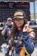 May 18, 2024: Samantha Tan (38) with ST Racing in the BMW M4 GT3 take the Pro-Am race 1 victory who also finished second in the overall running at the Fanatec GT World Challenge America, Circuit of The Americas. Austin, Texas. Mario Cantu\/CSM(Credit Image: Mario Cantu\/Cal Sport Media