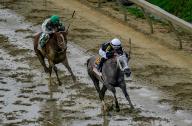 May 18, 2024, Baltimore, Md, USA: Seize the Grey, ridden by Jaime Torres, wins the Preakness Stakes (Grade 1) at Pimlico Race Course in Baltimore, MD on May 18, 2024. Johnny Voodoo\/Eclipse Sportswire\/CSM(Credit Image: Â Johnny Voodoo\/Cal Sport Media