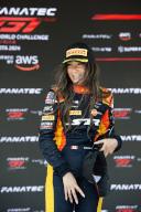 May 19, 2024: Samantha Tan (38) with ST Racing in the BMW M4 GT3 celebrates the Pro-Am race 2 win at the Fanatec GT World Challenge America, Circuit of The Americas. Austin, Texas. Mario Cantu/CSM(Credit Image: Mario Cantu/Cal Sport Media